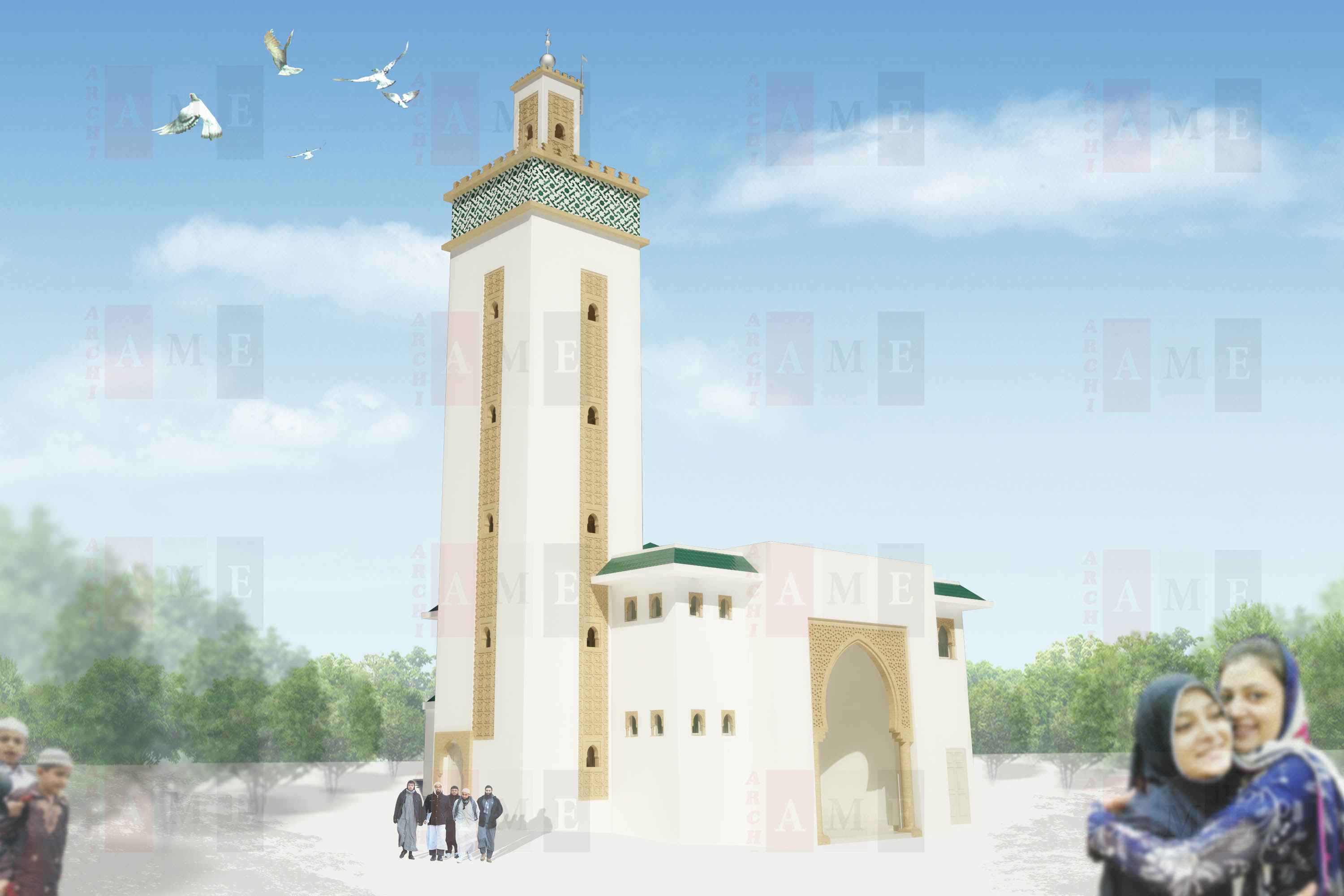Mosquée Amor Dbabej à Fedalate
