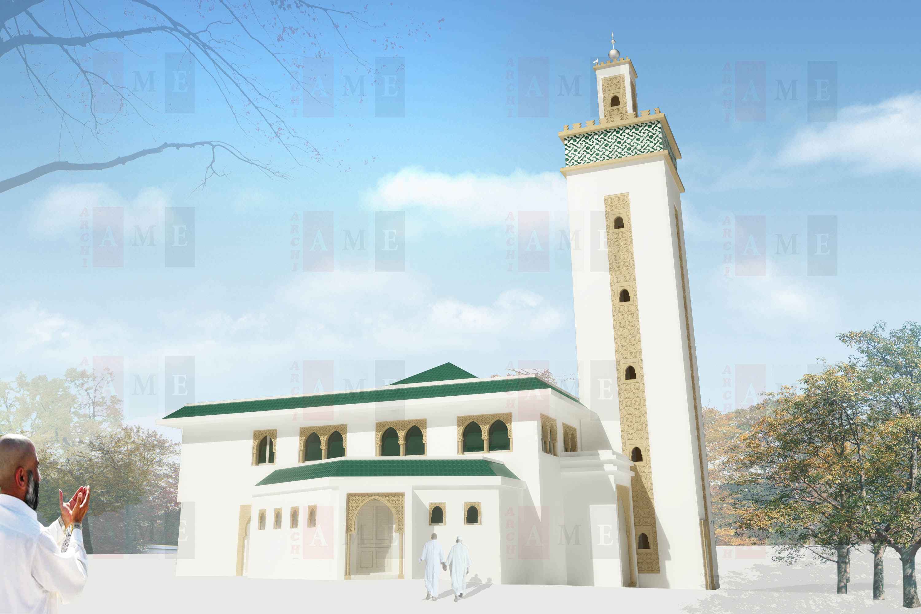 Mosquée Amor Dbabej à Fedalate